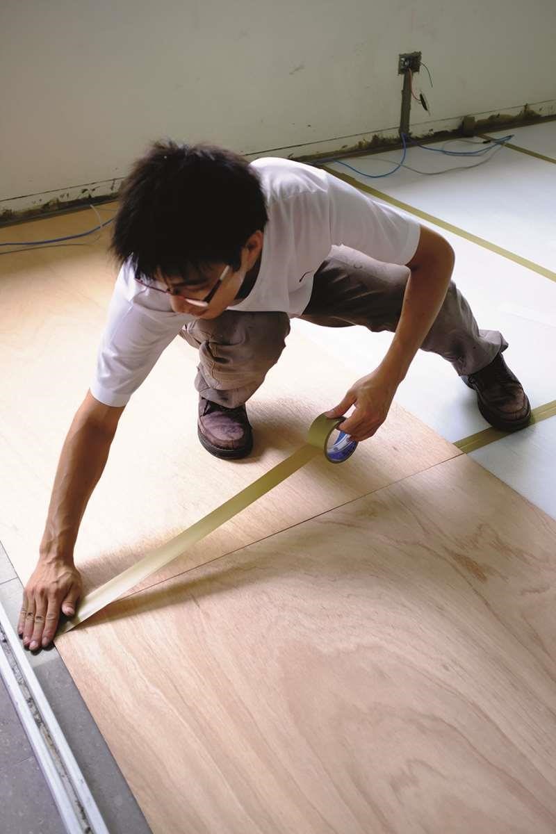 保護工程是裝修工程的第一步，在所有施工工程進行前，